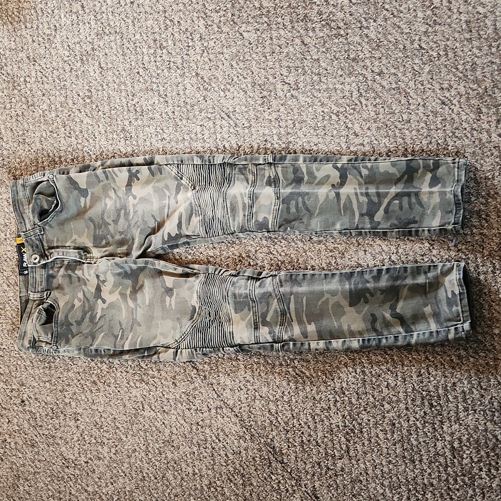 RAW X Men's Camouflage Jeans Size 30